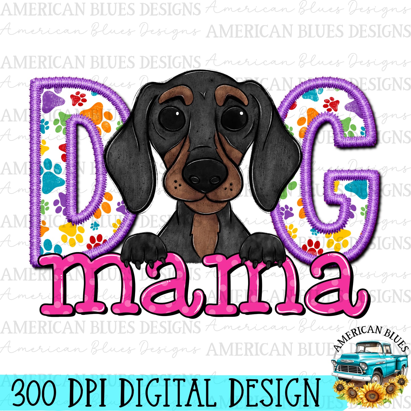 Dog mama Dachshund