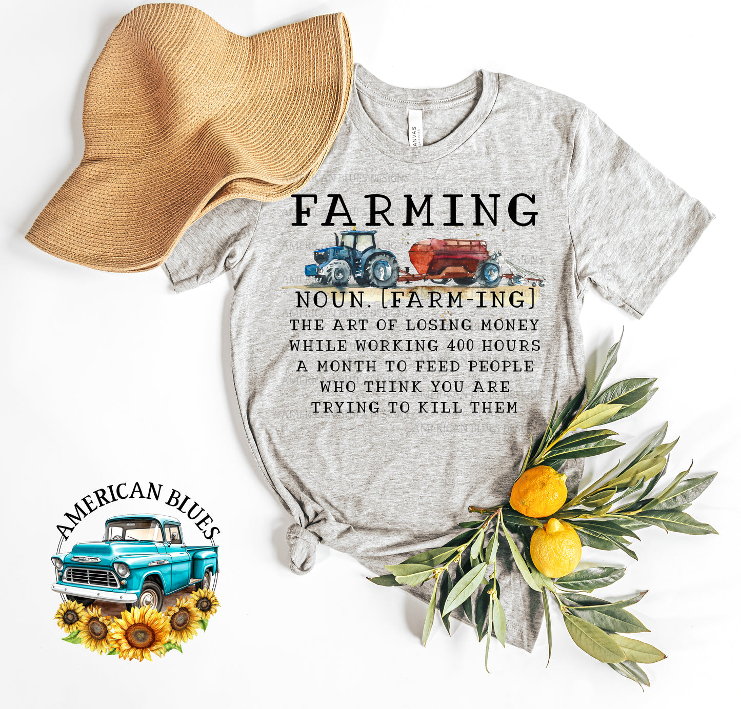 Farming Definition digital design | American Blues Designs 