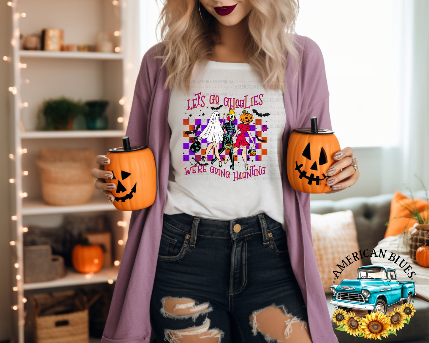 Let's go Ghoulies digital design Bundle | American Blues Designs