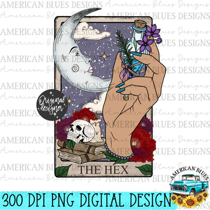 The Hex Tarot Card Bundle- 7 different skin tones