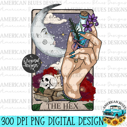 The Hex Tarot Card Bundle- 7 different skin tones