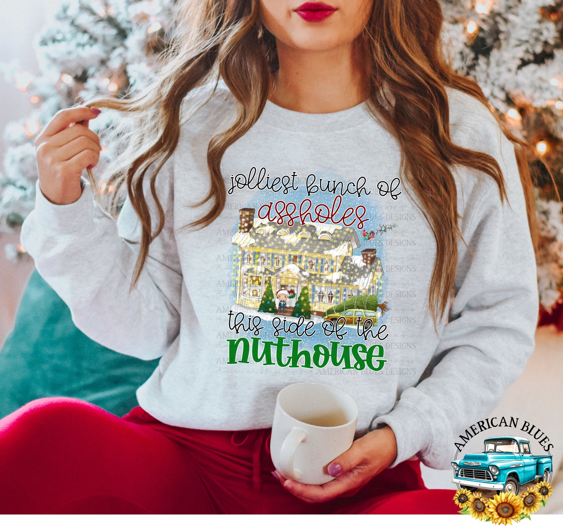 Jolliest Bunch of Assholes digital design | American Blues Designs