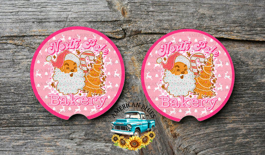 North Pole Bakery car coaster