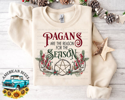 Pagans are the reason for the Season digital designs | American Blues Designs