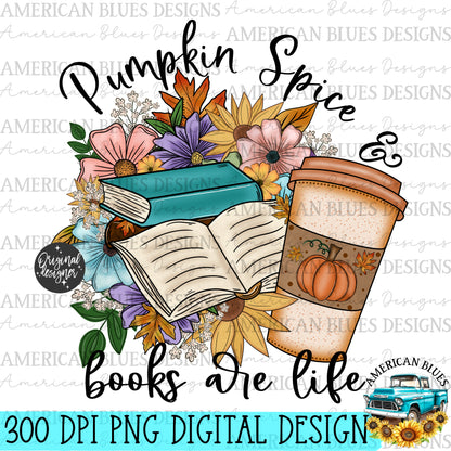 Pumpkin Spice & books are life