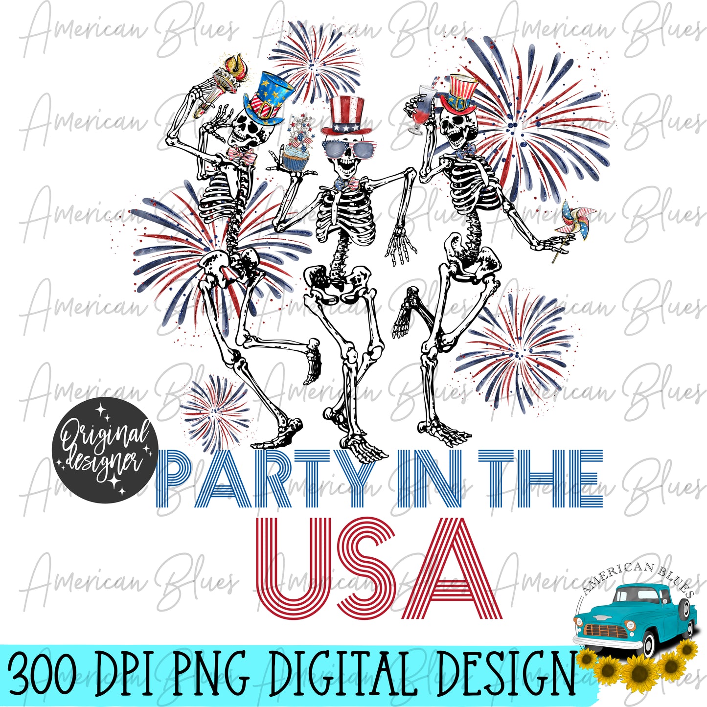 Party in the USA skellies