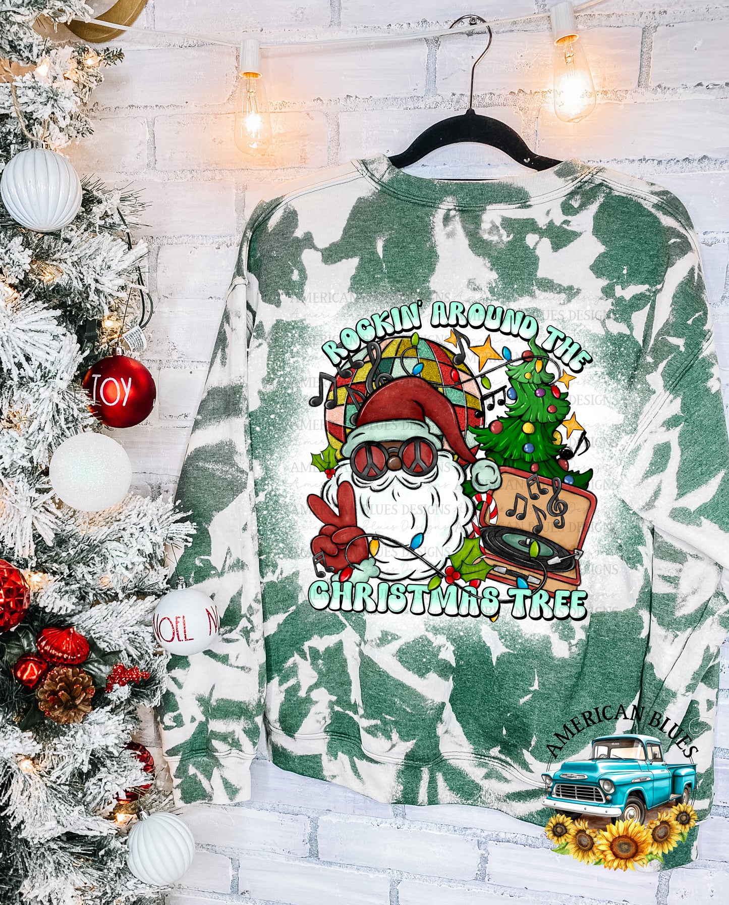 Rockin' Around the Christmas Tree | American Blues Designs