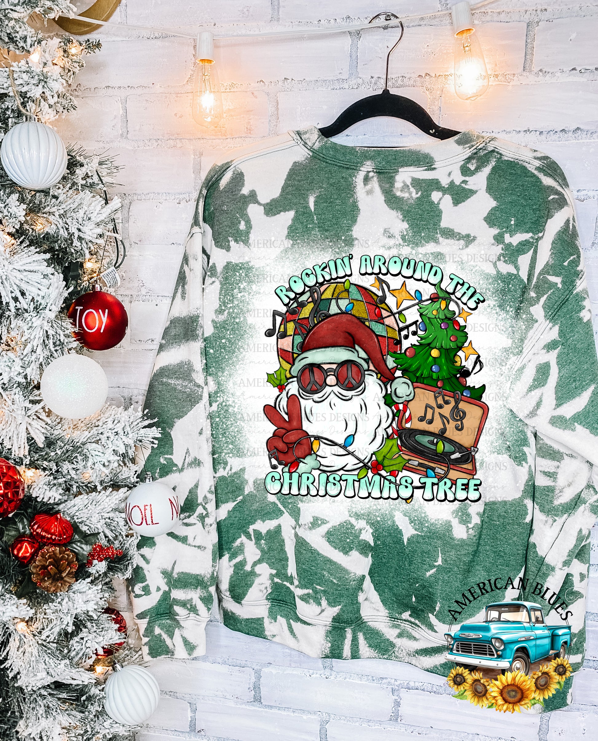 Rockin' Around the Christmas Tree | American Blues Designs