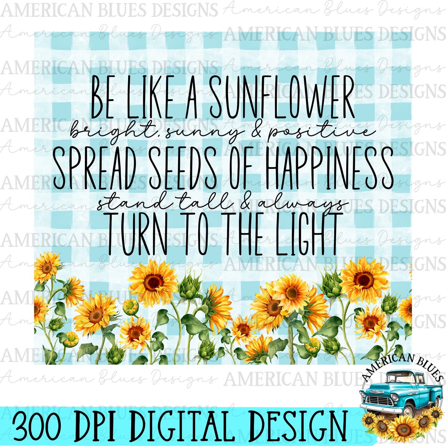 Be a sunflower 20 oz tumbler wrap