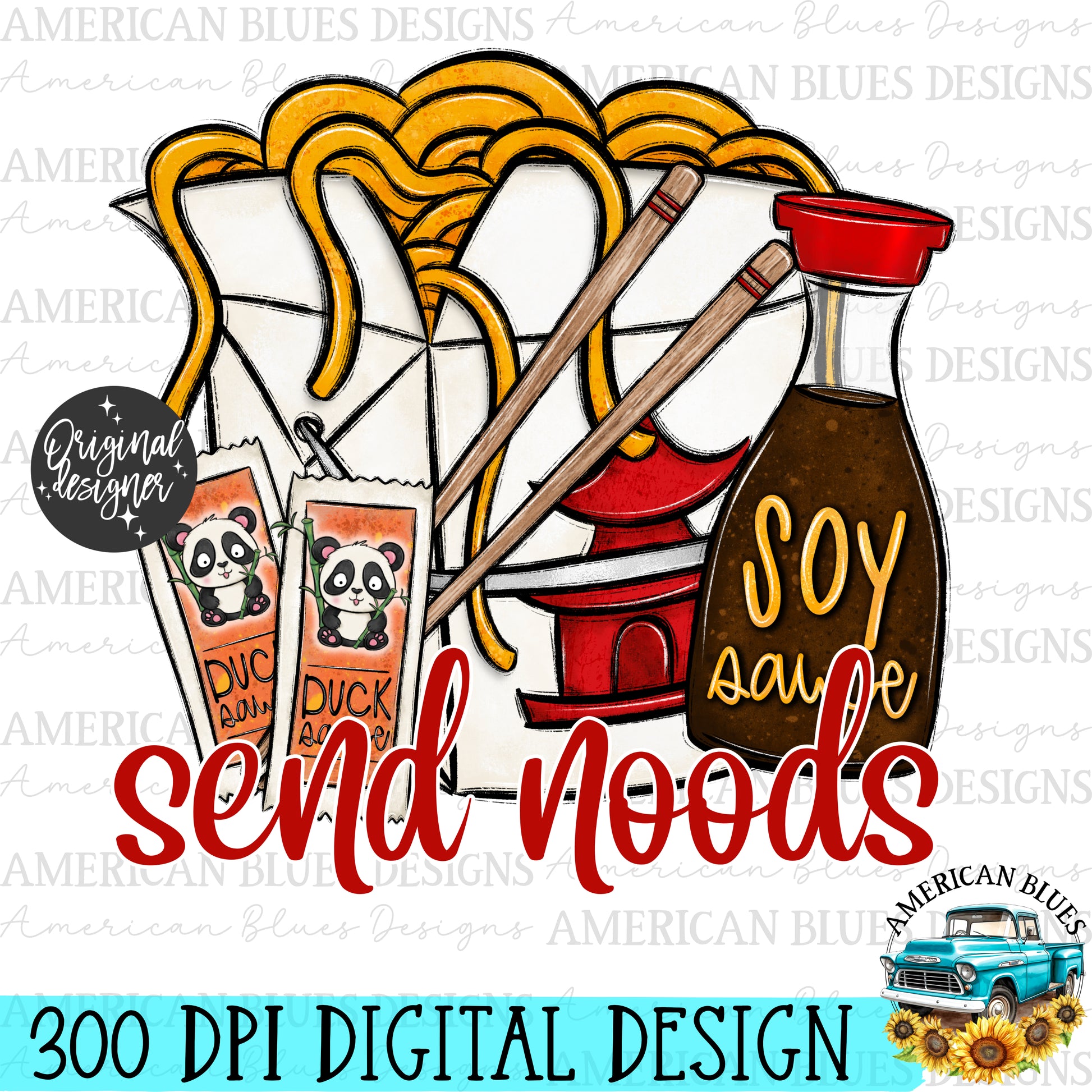 "Indulge in playful digital design featuring tempting Chinese takeout noodles - a witty twist that says 'send noods.' Explore a delicious blend of creativity, humor, and visual delight in this unique digital creation!"