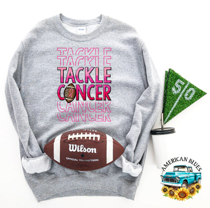 Tackle Cancer digital design | American Blues Designs