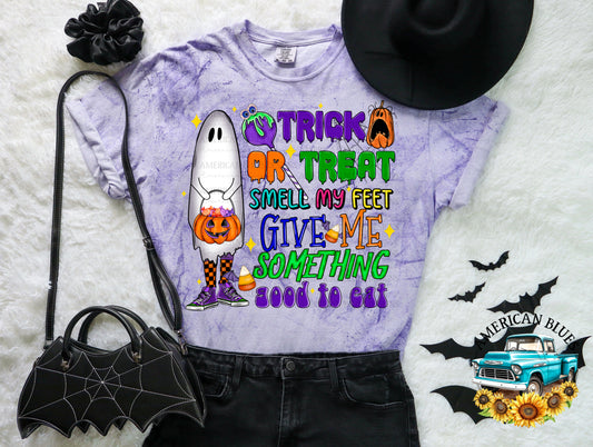 Trick or Treat ghostie digital design | American Blues Designs 