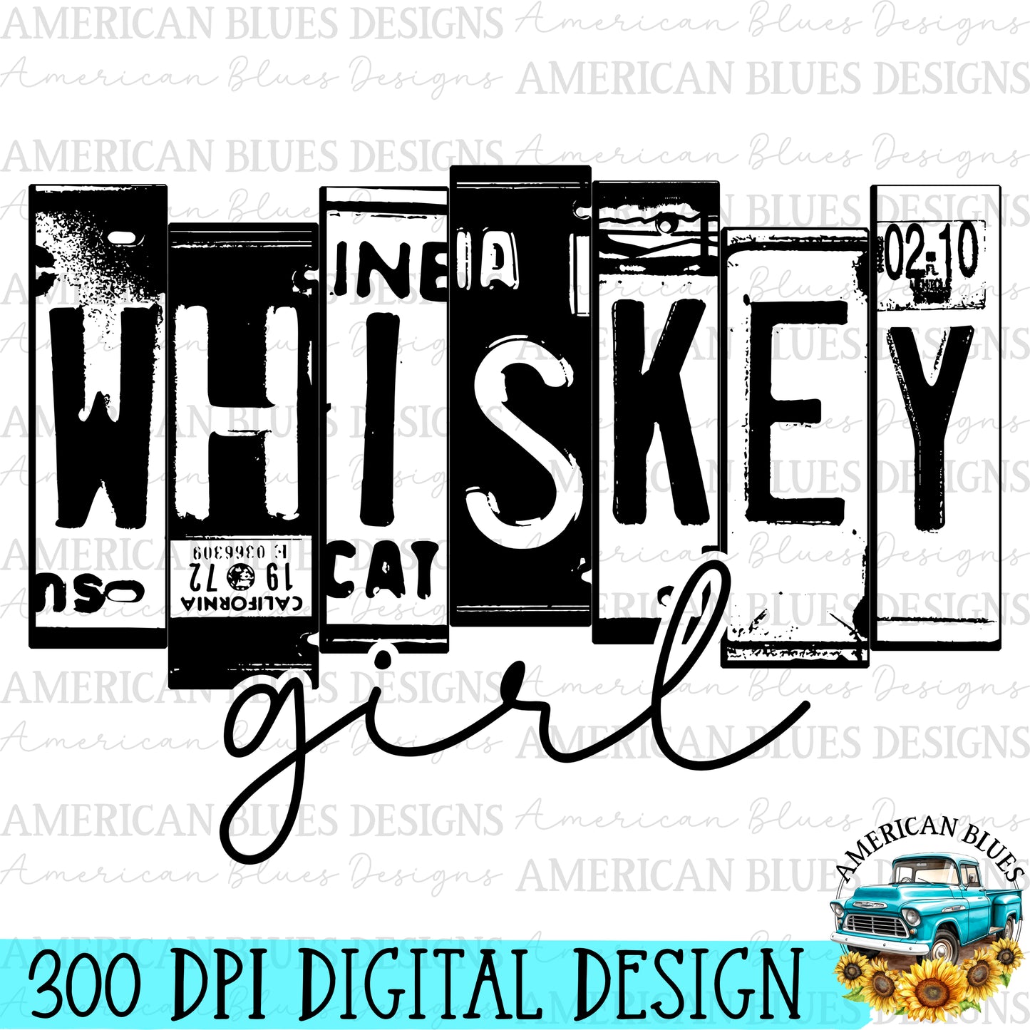 Whiskey girl- single color