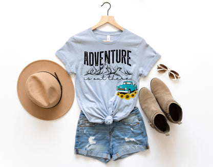 Adventure is out there- single color