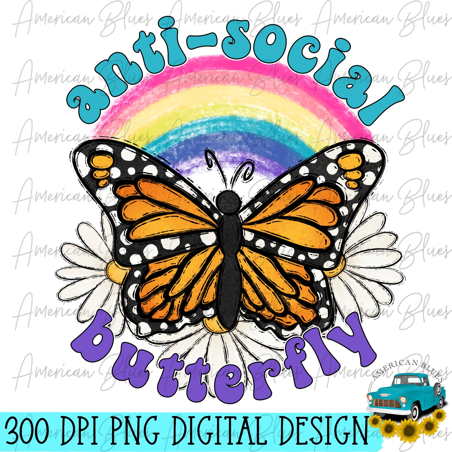 Anti-social butterfly