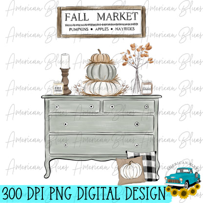 Fall Farmhouse decor- no background