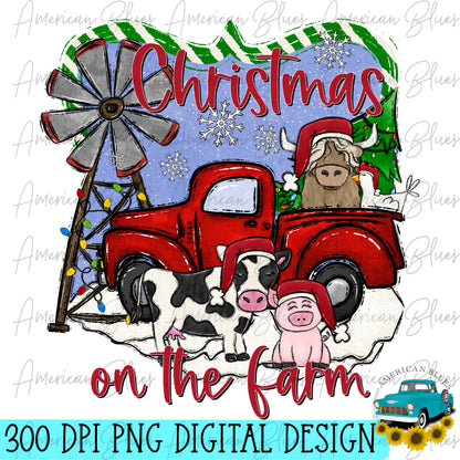 Christmas on the farm