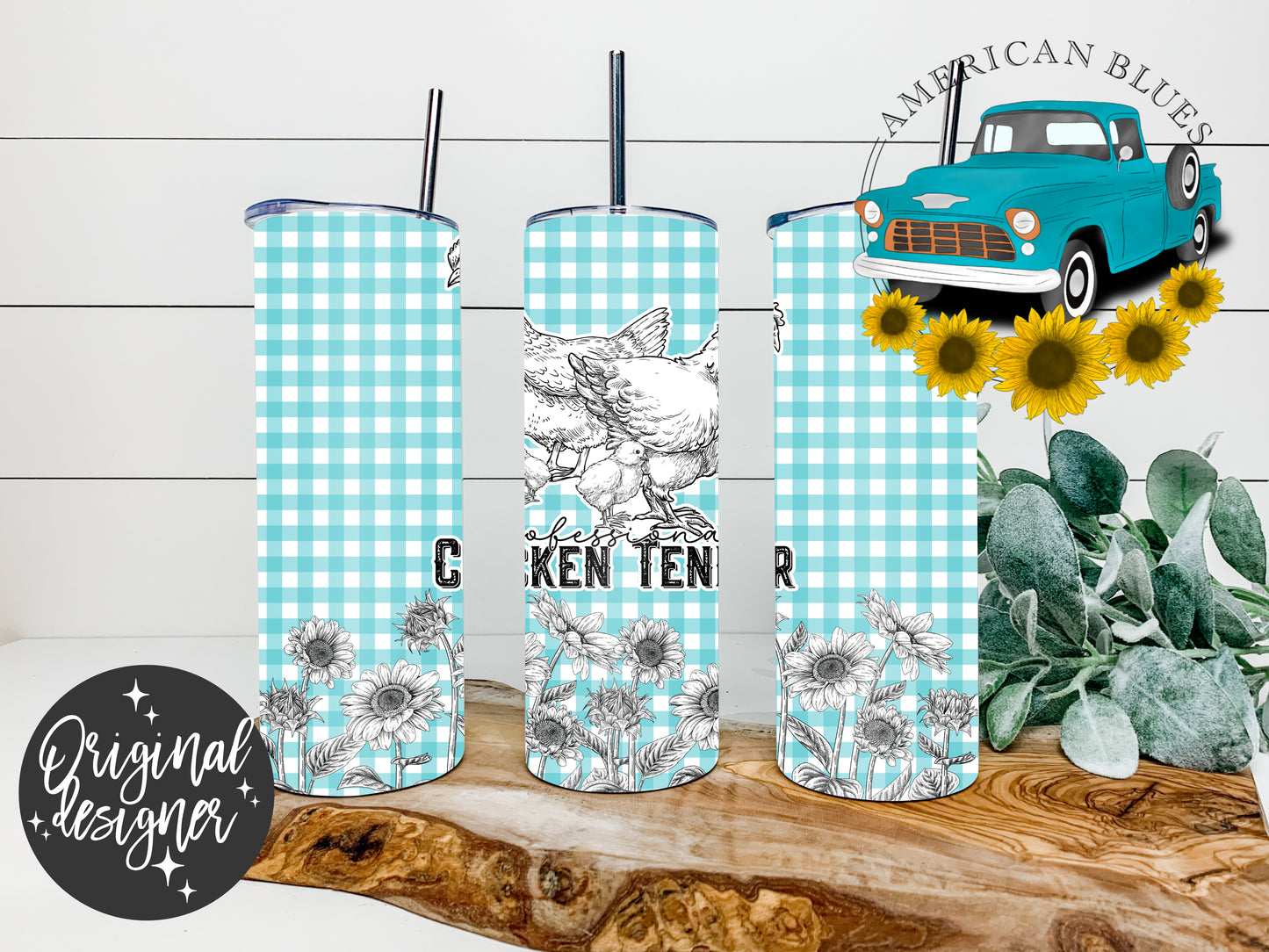 Professional Chicken Tender 20 oz tumbler wrap