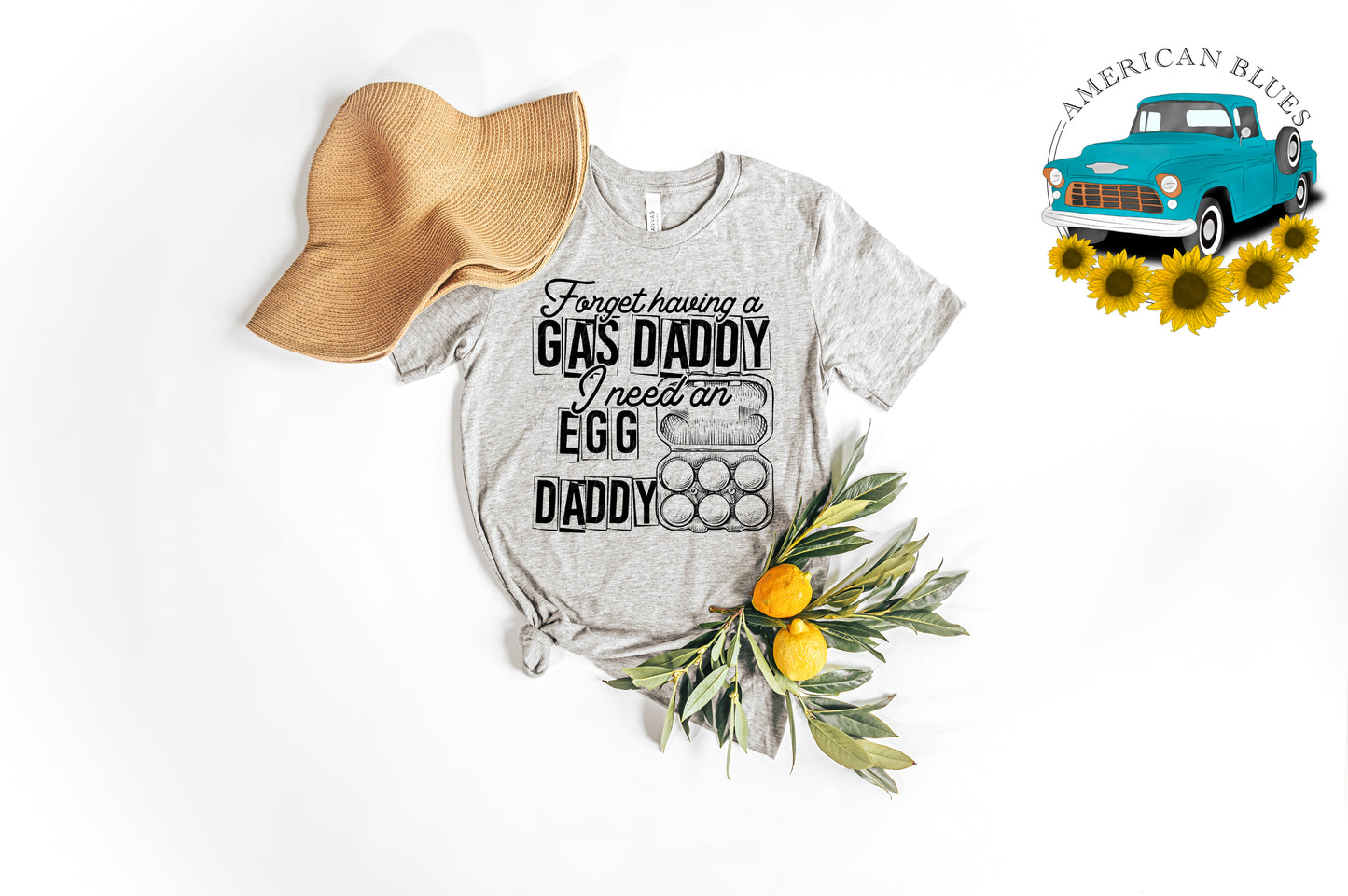 Forget having a gas daddy, I need an egg daddy- single color black and white version included