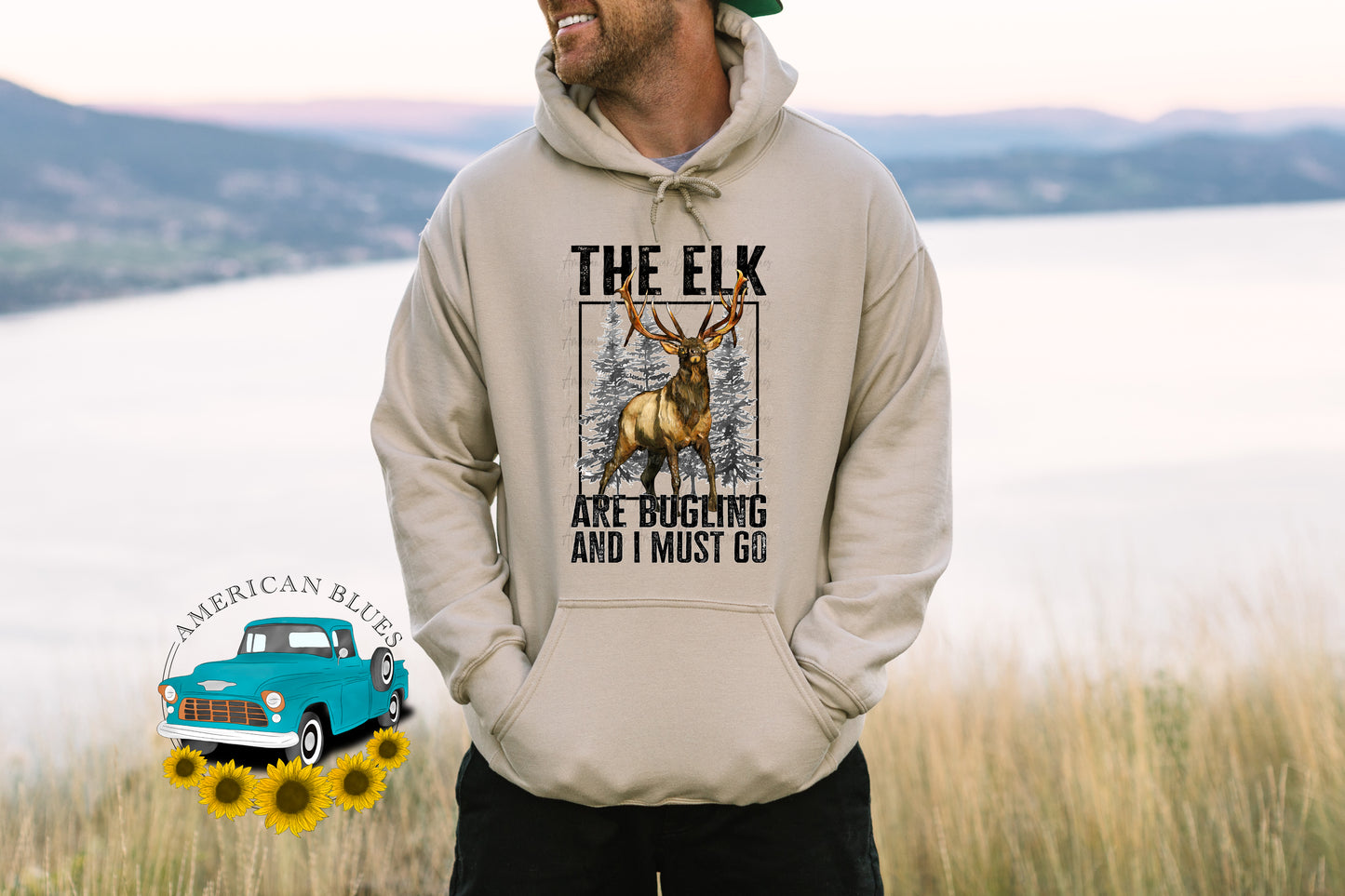 The elk are bugling and I must go- full body