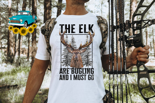 The elk are bugling and I must go