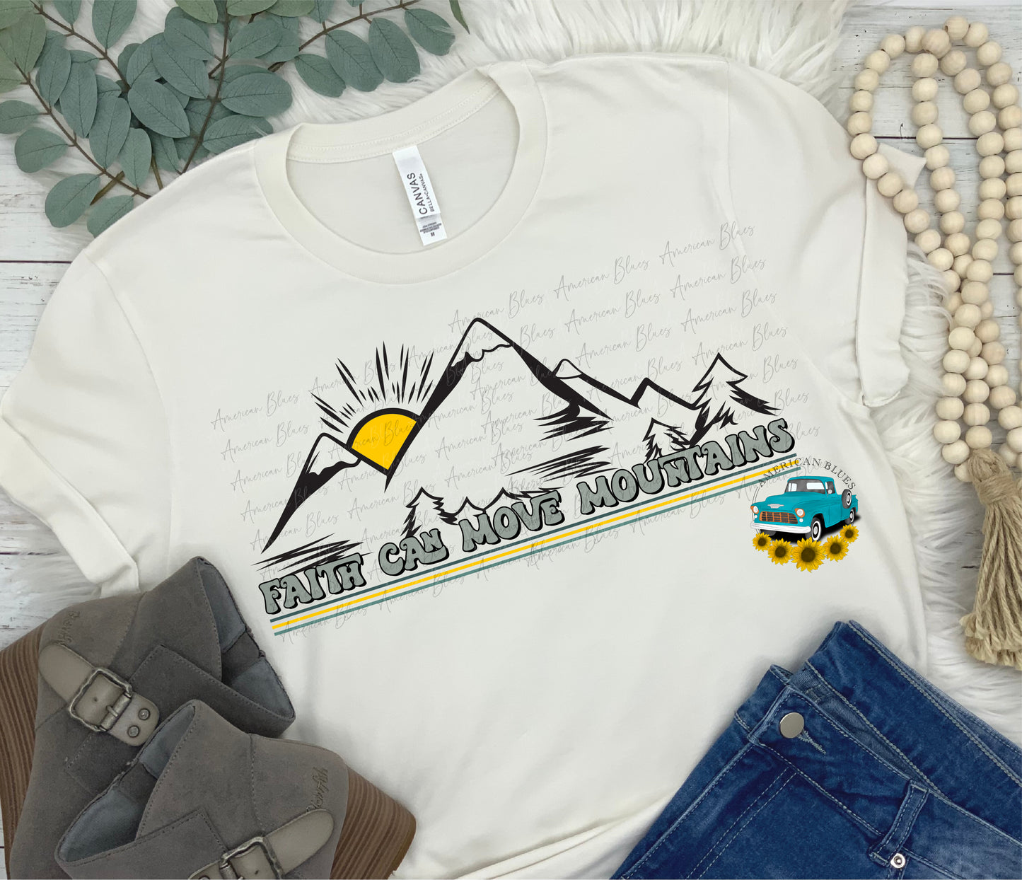 Faith can move mountains