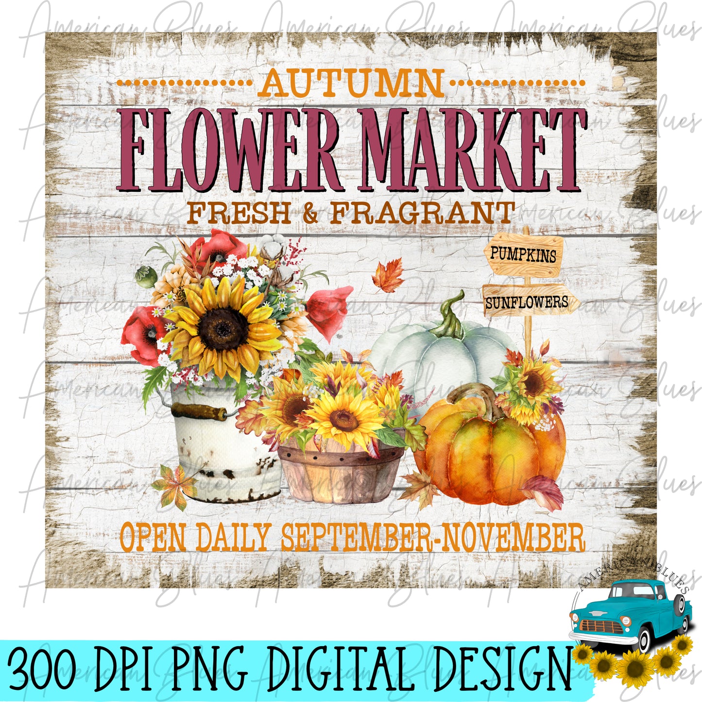 Autumn Flower Market