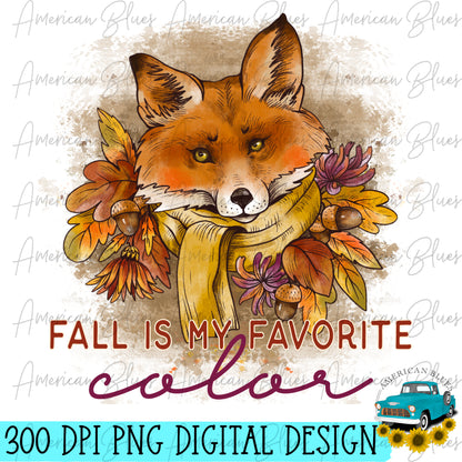 Fall is my favorite color- Fox