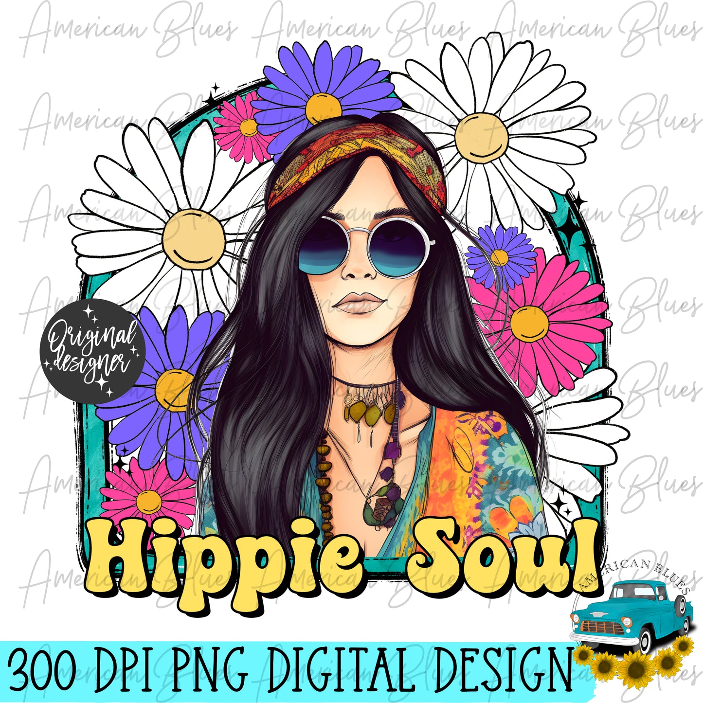 Hippie Soul- black hair