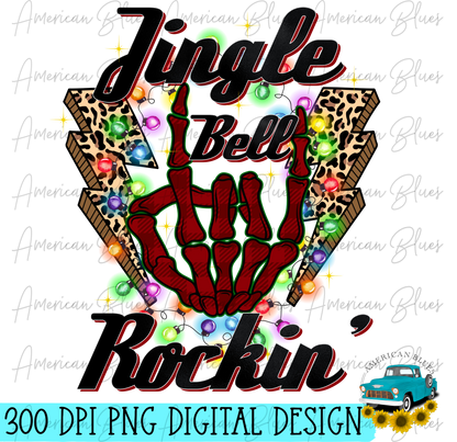 Jingle Bell Rockin' skeleton hand