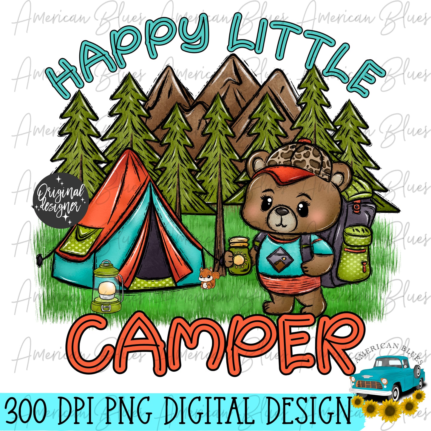 Happy Little Camper