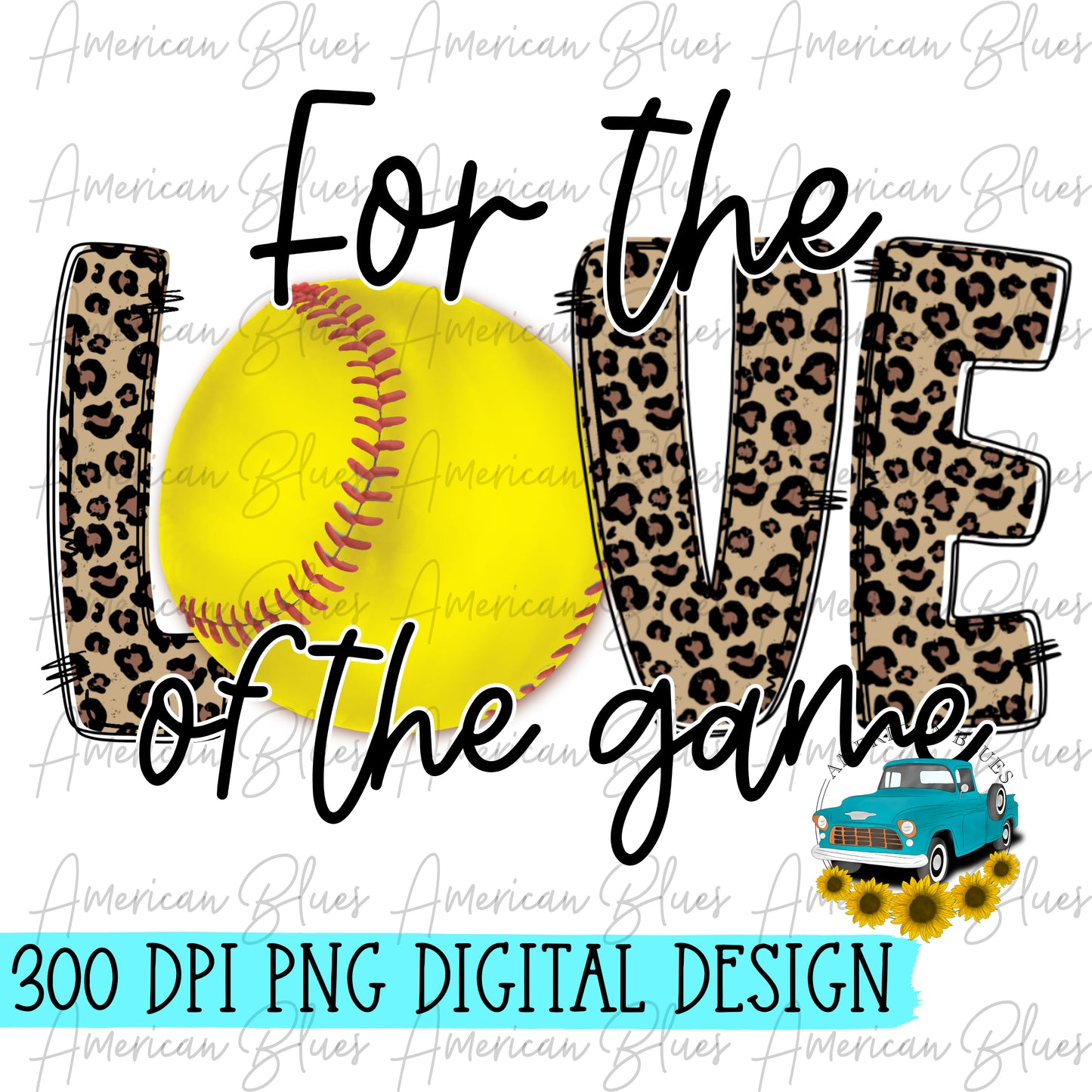 For the love of the game- softball