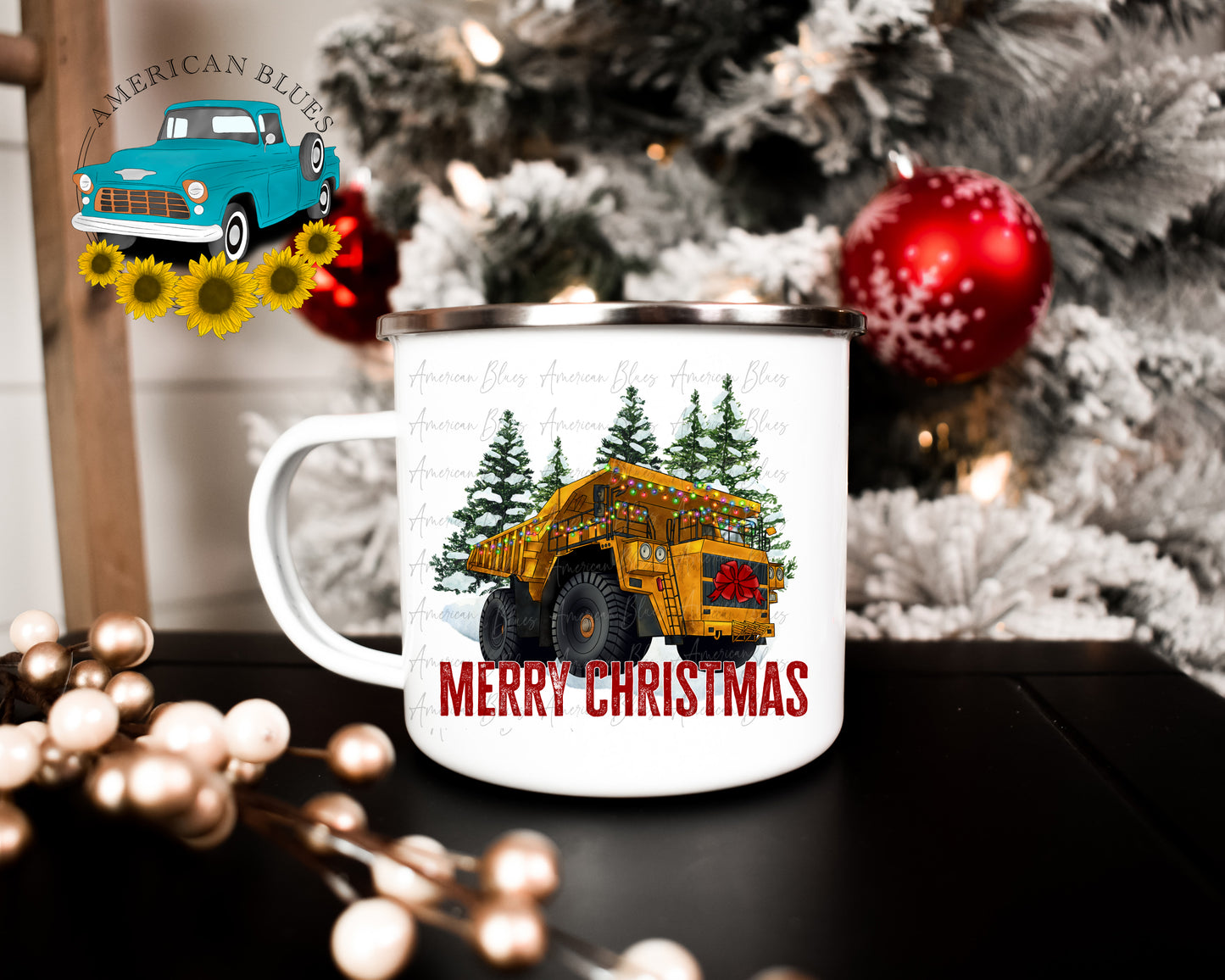 Merry Christmas- haul truck