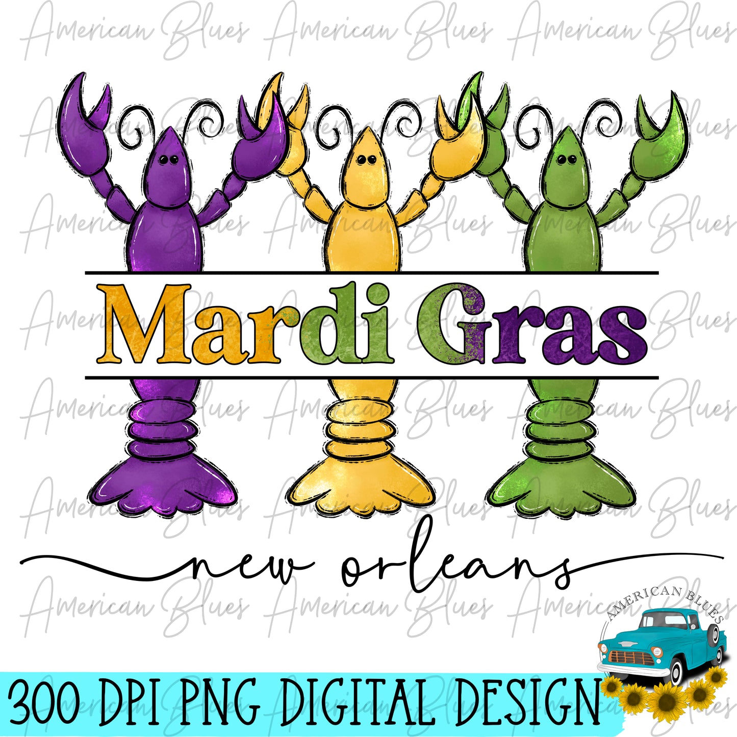 Mardi Gras- New Orleans crawfish