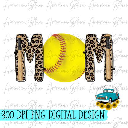 MOM- softball & bats