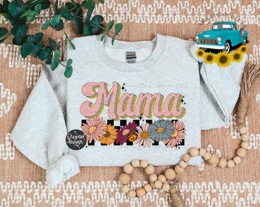 Mama- retro florals