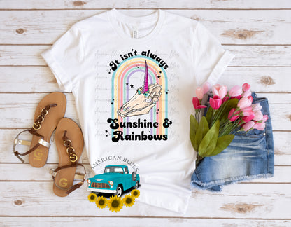 It isn't always sunshine & rainbows