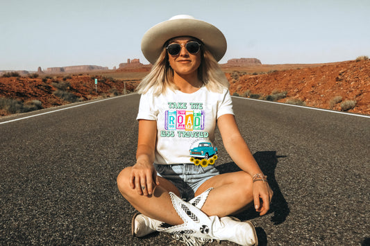 Take the road less traveled- full color