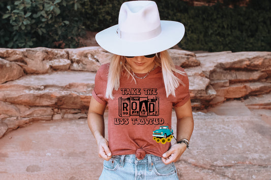 Take the road less traveled- single color