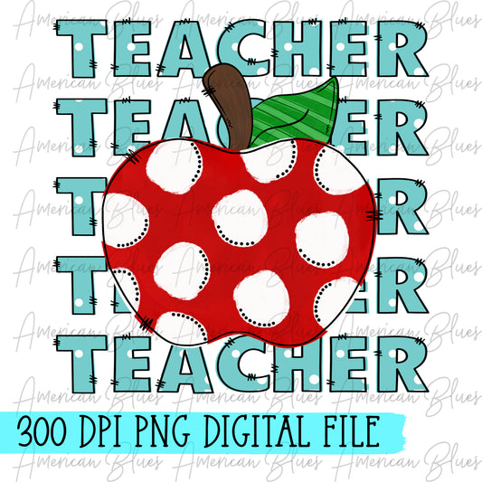 Teacher apple