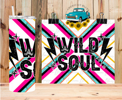 Wild Soul tumbler wrap 20 oz