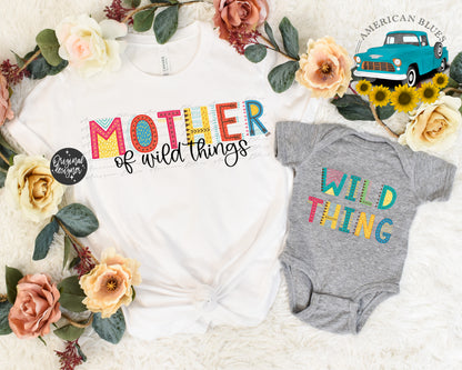 Mother of Wild Things- 3 designs